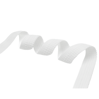 Elástico Borneo 25mm Branco com 25m