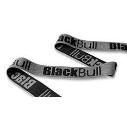 Elástico Personalizado Blackbull 40mm Mescla/Preto com 20 mts